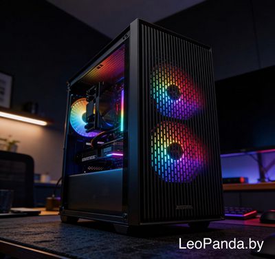 Компьютер игровой 56352 AMD Ryzen 5 7500F 32ГБ  SSD 240GB SSD 2TB RTX 5050 Wi-Fi 600W - фото