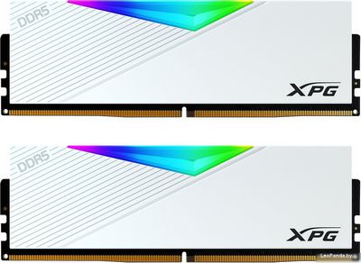 Оперативная память ADATA XPG Lancer RGB 2x48ГБ DDR5 6000МГц AX5U6000C3048G-DCLARWH - фото