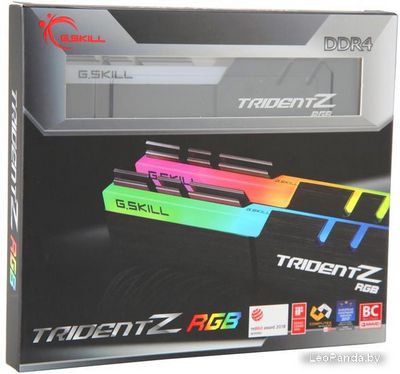 Оперативная память G.Skill Trident Z RGB 2x16GB DDR4 PC4-28800 F4-3600C18D-32GTZR - фото2