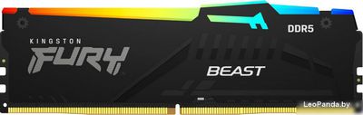 Оперативная память Kingston FURY Beast RGB 32ГБ DDR5 6000 МГц KF560C30BBEA-32 - фото