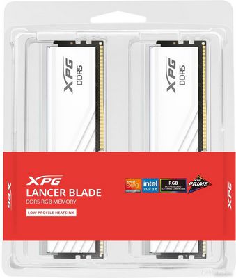 Оперативная память ADATA XPG Lancer Blade RGB 2x16ГБ DDR5 6400 МГц AX5U6400C3216G-DTLABRWH - фото4