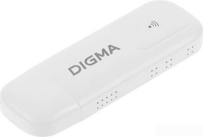 4G модем Digma WiFi DW1960 3G/4G (белый) - фото3