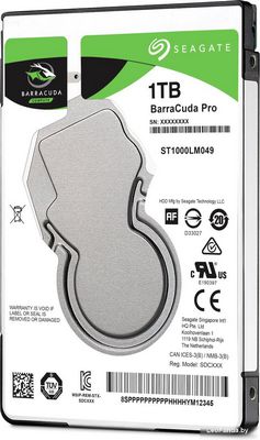 Жесткий диск Seagate Barracuda Pro 1TB ST1000LM049 - фото2