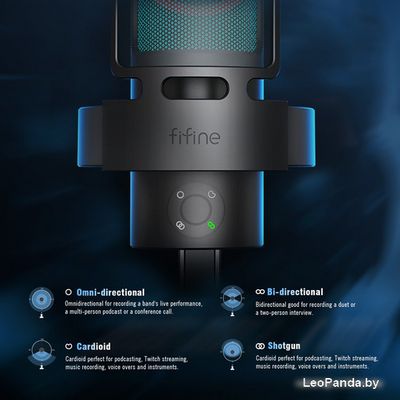 Проводной микрофон FIFINE A8 Plus - фото5