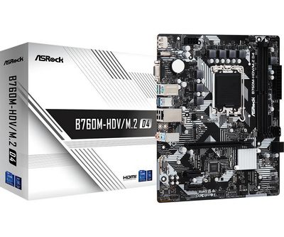 Материнская плата ASRock B760M-HDV/M.2 D4 - фото2