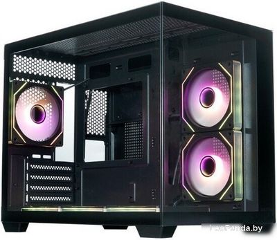 Корпус XASTRA QW500M 6ARGB-C10-UC (черный) - фото2