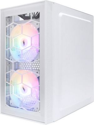 Корпус 1stPlayer FireBase X1-WH-3F1-W - фото2