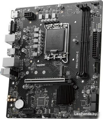 Материнская плата MSI PRO H610M-E - фото4