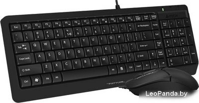 Клавиатура + мышь A4Tech Fstyler F1512 (черный) - фото3