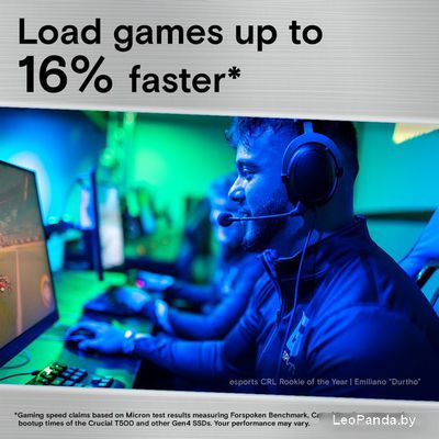 SSD Crucial T500 1TB CT1000T500SSD8 - фото3