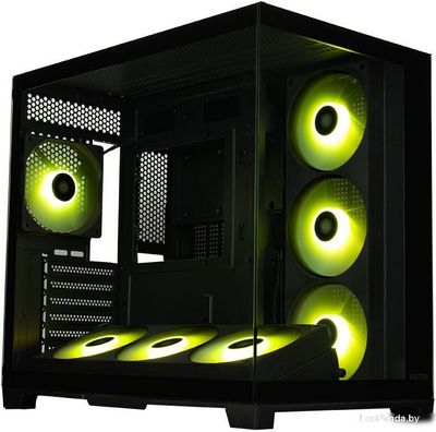Корпус XASTRA QW500 7ARGB-FC-C6-UC (черный) - фото3