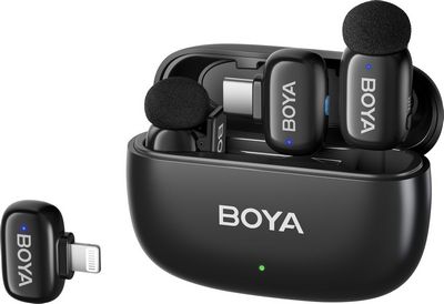 Радиосистема BOYA Mini 2-01 (черный) - фото5