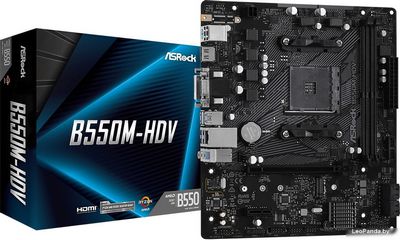 Материнская плата ASRock B550M-HDV - фото2