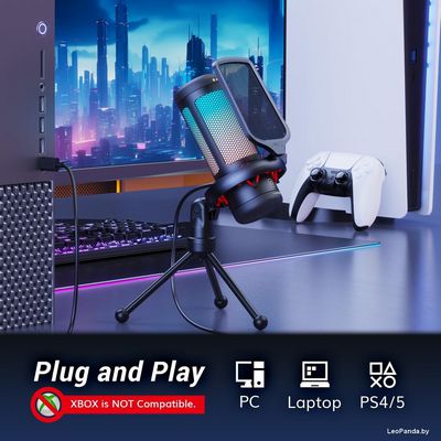 Проводной микрофон Tonor TC310 (черный) - фото3