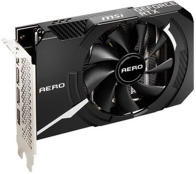 Видеокарта MSI GeForce RTX 3050 Aero ITX 8G OCV2 - фото3