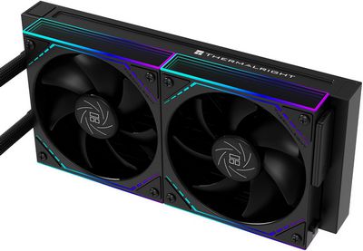Система жидкостного охлаждения для процессора Thermalright Core Matrix 240 Vision ARGB (черный) - фото4
