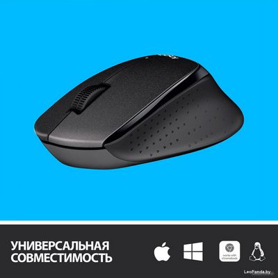 Мышь Logitech M330 Silent Plus (черный) - фото4