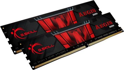 Оперативная память G.Skill Aegis 2x8GB DDR4 PC4-25600 F4-3200C16D-16GIS - фото2