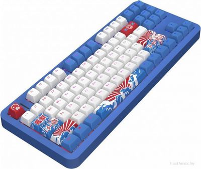 Клавиатура Red Square Alumix TKL Classic Pakuru (белый, g3ms Aquamarine) - фото4