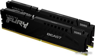 Оперативная память Kingston FURY Beast 2x8ГБ DDR5 5600МГц KF556C36BBEK2-16 - фото