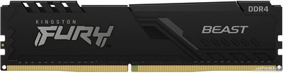 Оперативная память Kingston FURY Beast 16GB DDR4 PC4-25600 KF432C16BB1/16 - фото2
