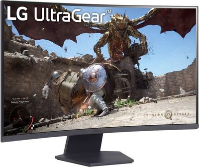 Игровой монитор LG UltraGear 32GS60QC-B - фото3