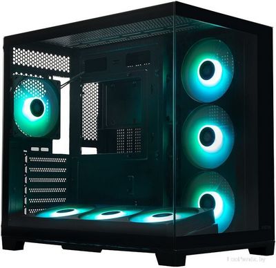 Корпус XASTRA QW500 7ARGB-FC-C6-UC (черный) - фото2