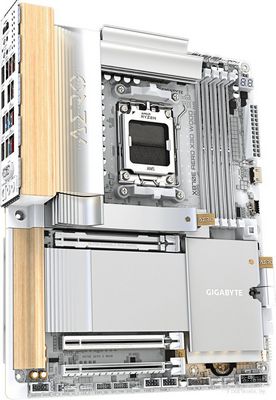 Материнская плата Gigabyte X870E Aero X3D Wood - фото2