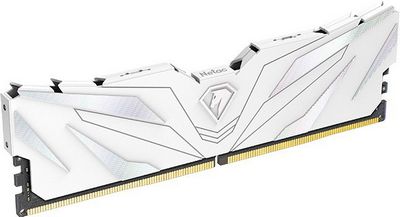 Оперативная память Netac Shadow II White 8ГБ DDR5 4800 МГц NTSWD5P48SP-08W - фото3