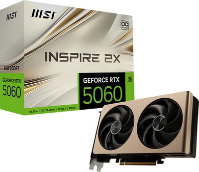 Видеокарта MSI GeForce RTX 5060 8G Inspire 2X OC - фото5