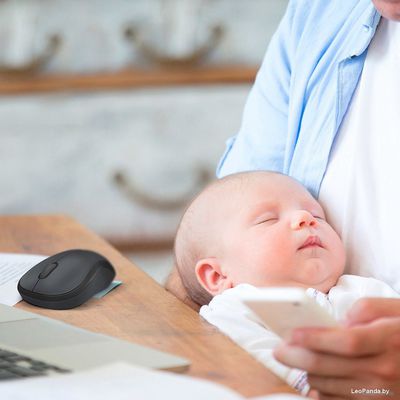 Мышь Logitech M220 Silent (темно-серый) - фото2