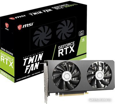 Видеокарта MSI GeForce RTX 3060 Ti Twin Fan 8G LHR - фото2