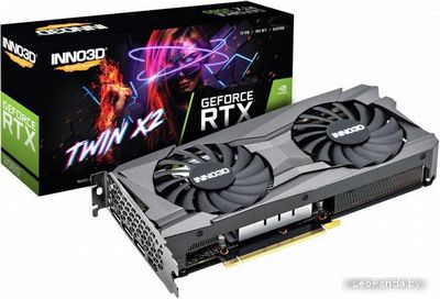 Видеокарта Inno3D GeForce RTX 3060 Twin X2 12GB GDDR6 N30602-12D6-119032AH - фото2