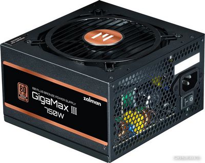Блок питания Zalman GigaMax III 750W ZM750-GV3 - фото, картинка Блок питания Zalman GigaMax III 750W ZM750-GV3 - фото