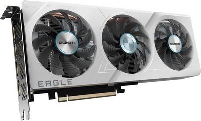 Видеокарта Gigabyte GeForce RTX 4060 Eagle OC Ice 8G GV-N4060EAGLEOC ICE-8GD - фото