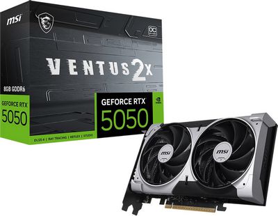 Видеокарта MSI GeForce RTX 5050 8G Ventus 2X OC - фото2