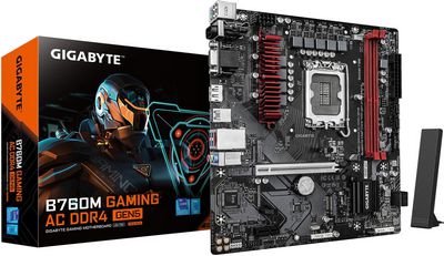 Материнская плата Gigabyte B760M Gaming AC DDR4 GEN5 - фото4