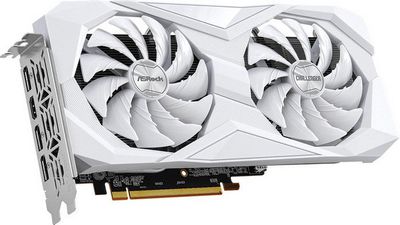 Видеокарта ASRock Radeon RX 6600 Challenger White 8GB RX6600 CLW 8G - фото3