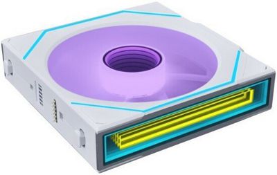 Комплект вентиляторов для корпуса с контроллером Lian Li Uni Fan SL-INF 120 Wireless Reverse 12RSLIN1W3W G99.12RSLIN1W3W.R0 - фото4