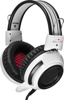 Наушники Oklick HS-G300 Armageddon (белый/черный) - фото