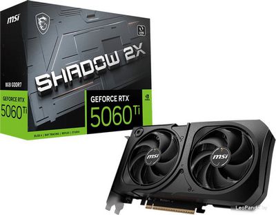 Видеокарта MSI GeForce RTX 5060 Ti 8G Shadow 2X OC Plus - фото5
