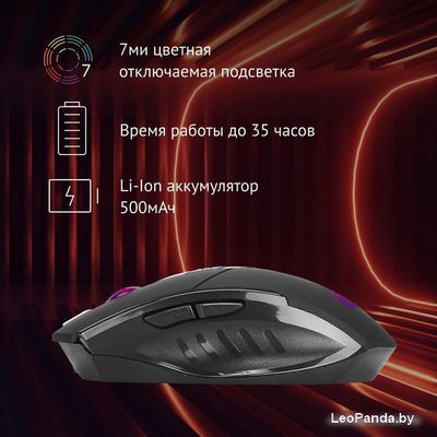 Игровая мышь Oklick 780GW (черный) - фото5