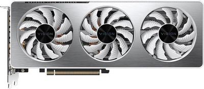 Видеокарта Gigabyte GeForce RTX 3060 Vision OC V2 12GB GDDR6 - фото