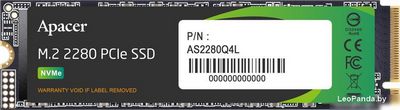 SSD Apacer AS2280Q4L 256GB AP256GAS2280Q4L-1 - фото