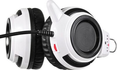 Наушники Oklick HS-G300 Armageddon (белый/черный) - фото4