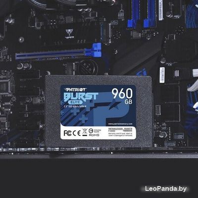 SSD Patriot Burst Elite 960GB PBE960GS25SSDR - фото5