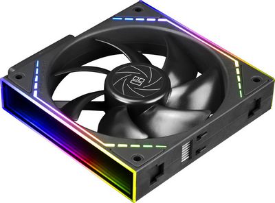 Комплект вентиляторов для корпуса Thermalright TL-M12Q X3 (черный) - фото5