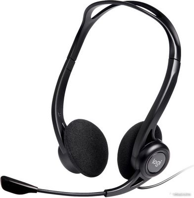 Офисная гарнитура Logitech PC Headset 960 USB - фото