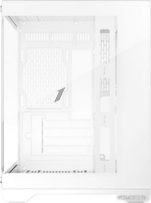 Корпус 1stPlayer MV6-TRANSPARENT (белый) - фото3