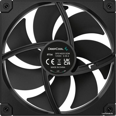 Вентилятор для корпуса DeepCool FT14 R-FT14-BKWPN1-G - фото5